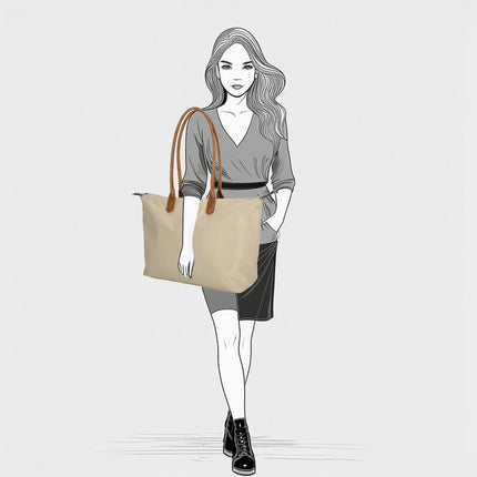 Claire Large Polyester Shopper