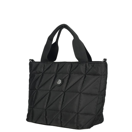 Josephine 2 Handle Quilted Nylon Grab Handbag