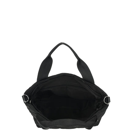 Josephine 2 Handle Quilted Nylon Grab Handbag