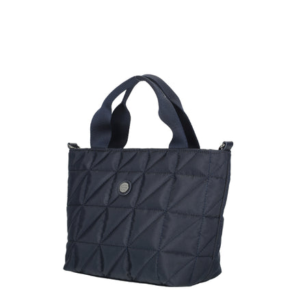Josephine 2 Handle Quilted Nylon Grab Handbag