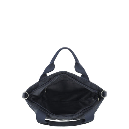 Josephine 2 Handle Quilted Nylon Grab Handbag