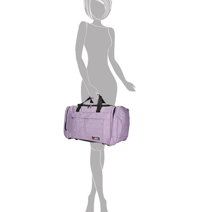 Montevideo Unisex Two Toned Polyester Sports Travel Carry-on Bag