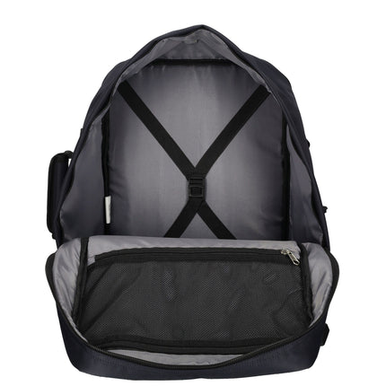 Innsbruck Twill Nylon Rucksack with 17" Laptop Compartment Underseat Bag