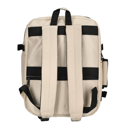 Innsbruck Twill Nylon Rucksack with 17" Laptop Compartment Underseat Bag