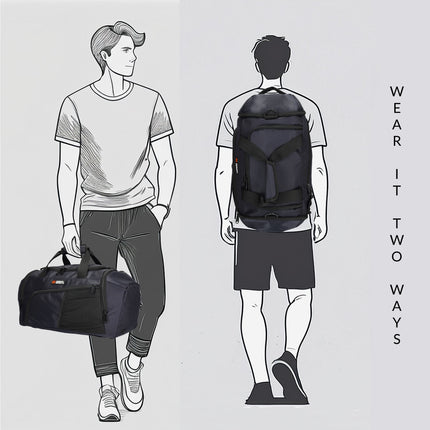 Innsbruck Twill Nylon Rucksack/Sports Travel bag