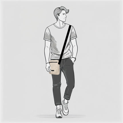 Innsbruck Twill Nylon Cross Body/ Travel bag