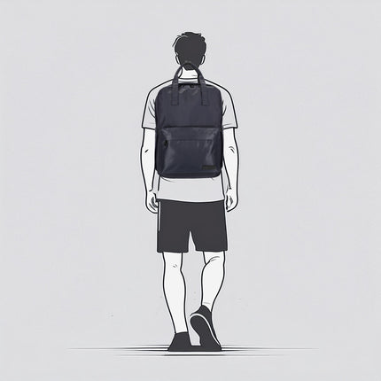 Innsbruck Twill Nylon Backpack with Compartment for Laptop upto 17"