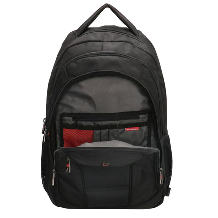 Cornell Nylon/Polyester Business Backpack with Compartment for Laptop upto 17"