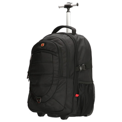 Cornell Nylon/Polyester Business Trolley Backpack with Compartment for Laptop upto 15"