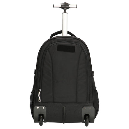 Cornell Nylon/Polyester Business Trolley Backpack with Compartment for Laptop upto 15"