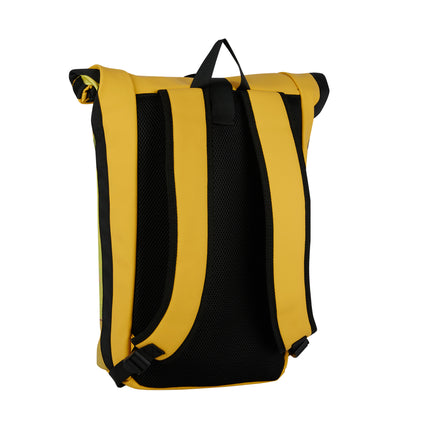 Sunflower PU Rolltop Laptop (15.6") Backpack
