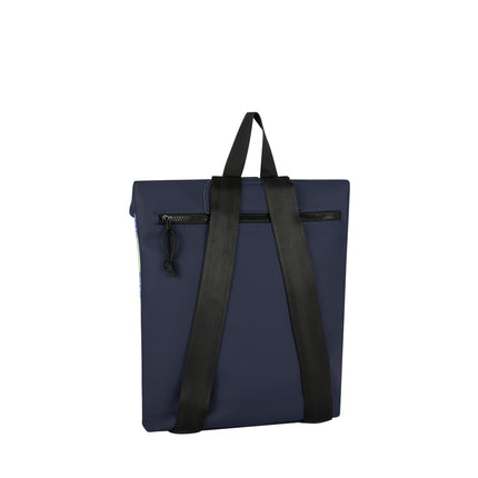 Starry Night PU Rolltop Tablet Backpack Mini