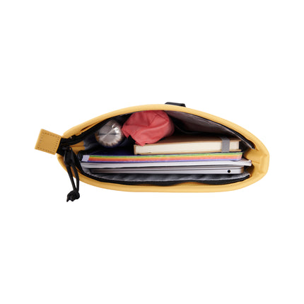Sunflower PU Rolltop Tablet Backpack Mini