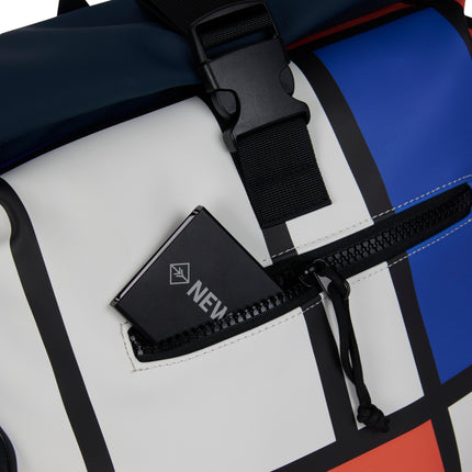 Mondriaan PU Rolltop Laptop (15.6") Backpack