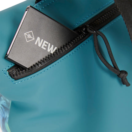 Flowerhead PU Rolltop Tablet Backpack Mini