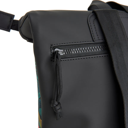 Catface PU Rolltop Tablet Backpack Mini