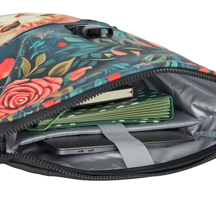 Catface PU Rolltop Laptop (15.6") Backpack