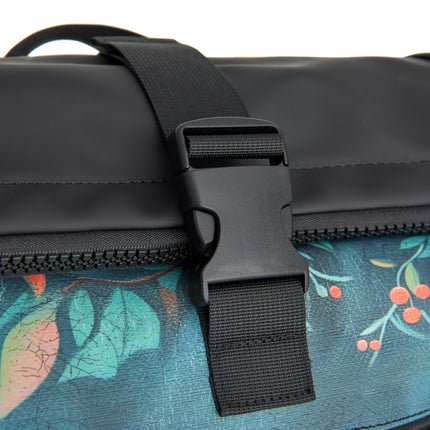Catface PU Rolltop Laptop (15.6") Backpack