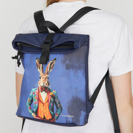 Rabbitsuit PU Rolltop Tablet Backpack Mini