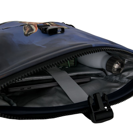 Rabbitsuit PU Rolltop Laptop (15.6") Backpack