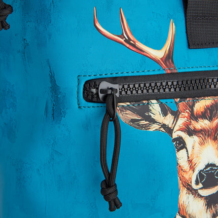 Dressed Deer PU Rolltop Laptop (15.6") Backpack
