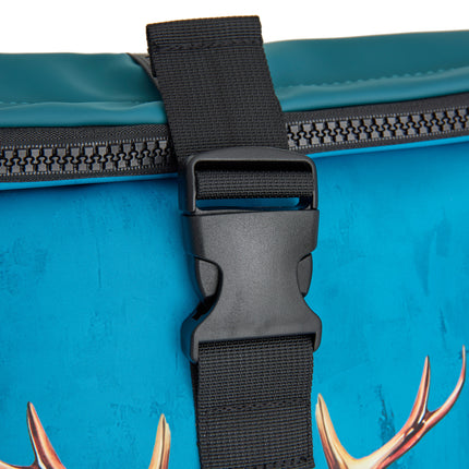 Dressed Deer PU Rolltop Laptop (15.6") Backpack