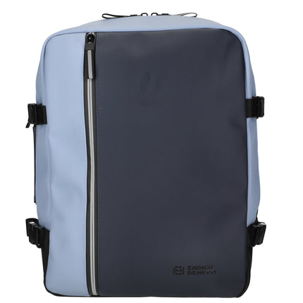 Bergen Faux Leather Water-repellant Rucksack with 17" Laptop Compartment Underseat Bag