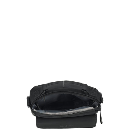 Bergen Faux Leather Water-repellant Unisex Crossbody bag
