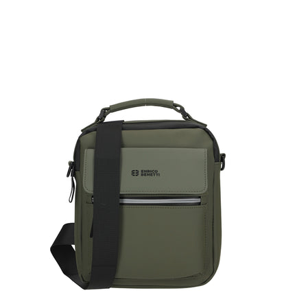 Bergen Faux Leather Water-repellant Unisex Crossbody bag