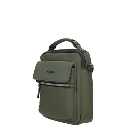 Bergen Faux Leather Water-repellant Unisex Crossbody bag