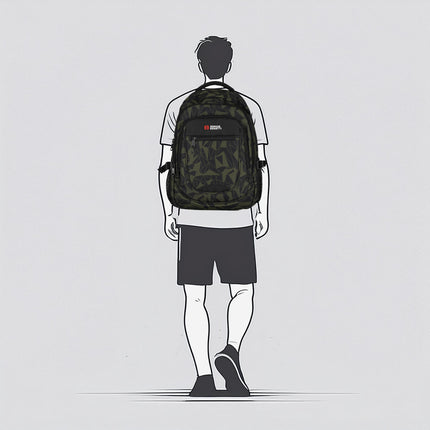 Santa Cruz Nylon/Polyester Backpack with 17" Laptop Compartment