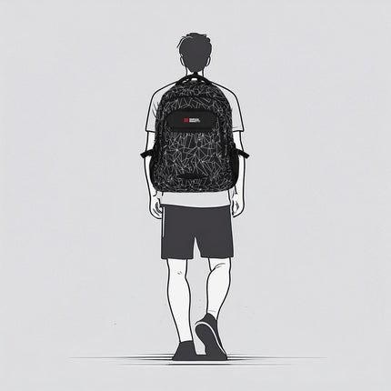 Santa Cruz Nylon/Polyester Backpack with 17" Laptop Compartment