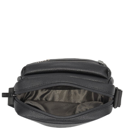 Siena Faux Leather Unisex Crossbody bag
