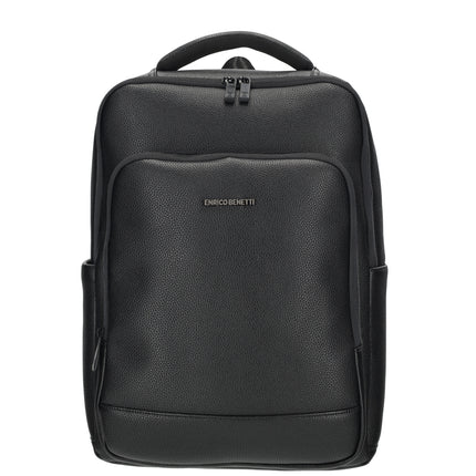 Siena Faux Leather Backpack with 17" Laptop Compartment