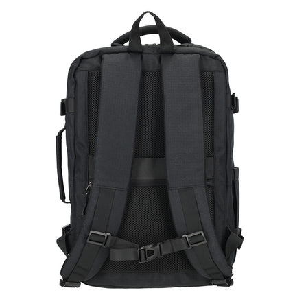 Luzern Polyester Rucksack with 17" Laptop Compartment Underseat Bag
