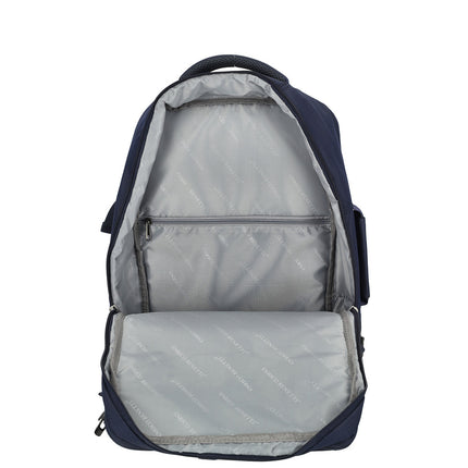 Luzern Polyester Rucksack with 17" Laptop Compartment Underseat Bag