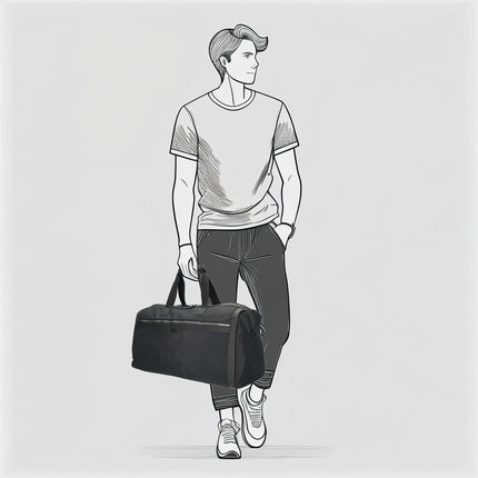 Siena Nylon/Polyester Sports /Travel Carry On Bag