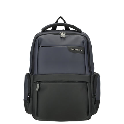 Newport Faux Leather Backpack with 17" Laptop Compartment
