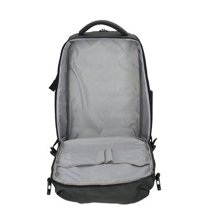 Newport Faux Leather Backpack with 17" Laptop Compartment