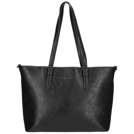 Julia 2 Handle Faux Leather Shopper with 15" Laptop compartment