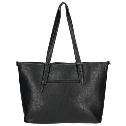 Julia 2 Handle Faux Leather Shopper with 15" Laptop compartment