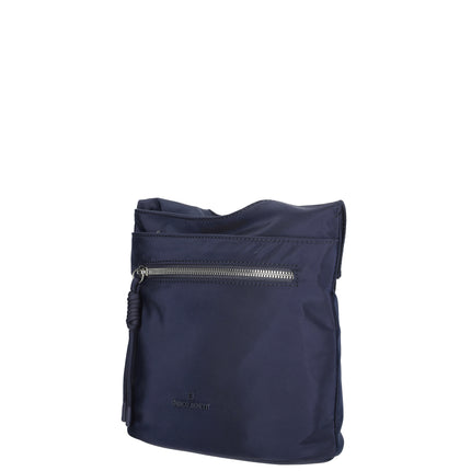 Janice Single Handle Sheen Nylon Shoulderbag