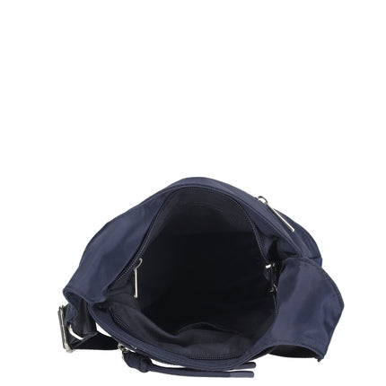 Janice Single Handle Sheen Nylon Shoulderbag