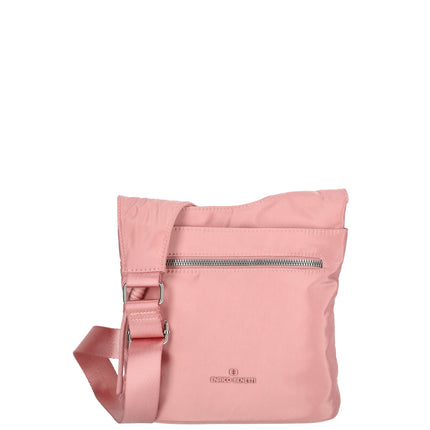 Janice Single Handle Sheen Nylon Shoulderbag