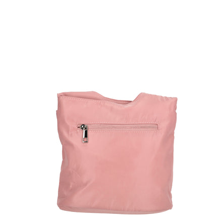 Janice Single Handle Sheen Nylon Shoulderbag