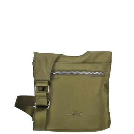 Janice Single Handle Sheen Nylon Shoulderbag