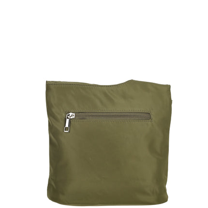 Janice Single Handle Sheen Nylon Shoulderbag