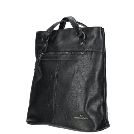 Julia Single Handle Faux Leather Shoulder Bag/Backpack