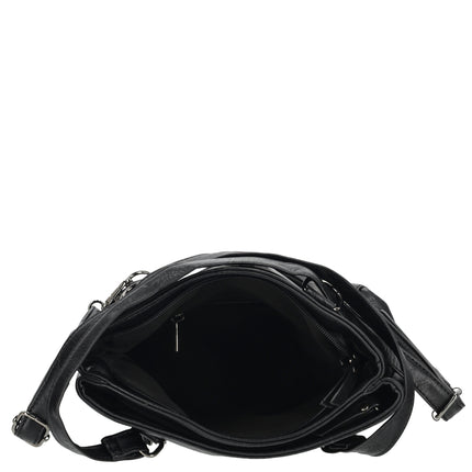 Julia Single Handle Faux Leather Shoulder Bag/Backpack