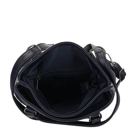 Julia Single Handle Faux Leather Shoulder Bag/Backpack